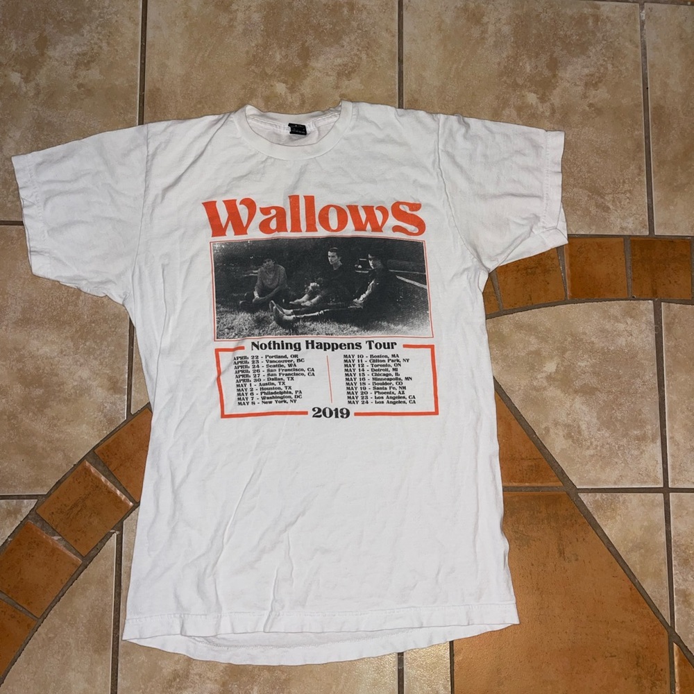 Wallows your tee 2019 size medium
